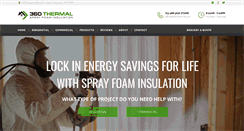 Desktop Screenshot of 360thermal.com