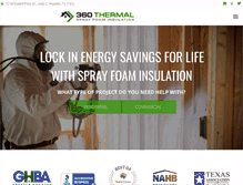 Tablet Screenshot of 360thermal.com
